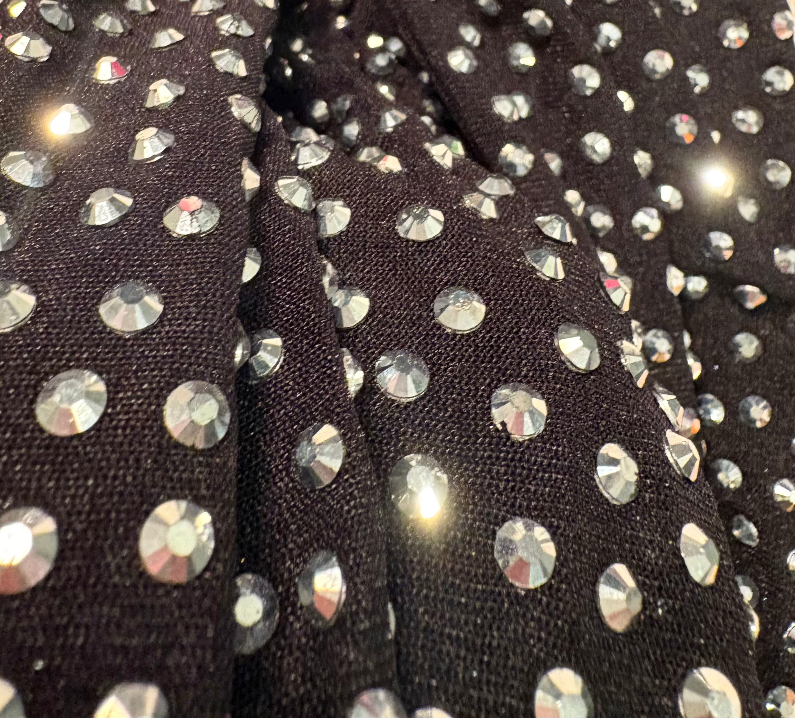 Ban Jul Rhinestone Mesh Bodysuit | Preloved
